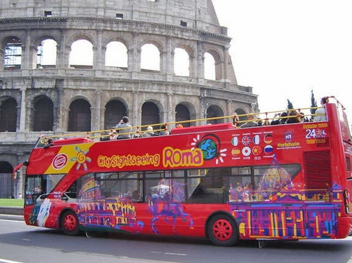 transporte publico en roma